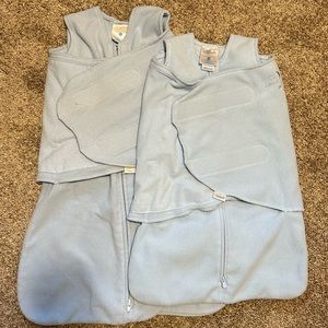 Bundle of 2 Halo sleep sack - fleece, newborn and small